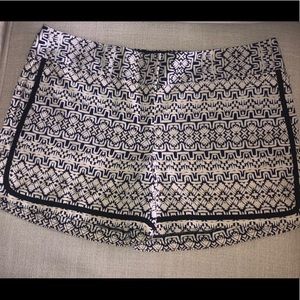 Tribal print shorts